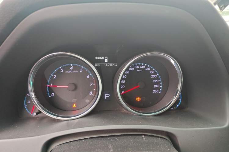 Used Toyota Reiz 2010 2.5V Fashion Elite Edition Odometer Close Up