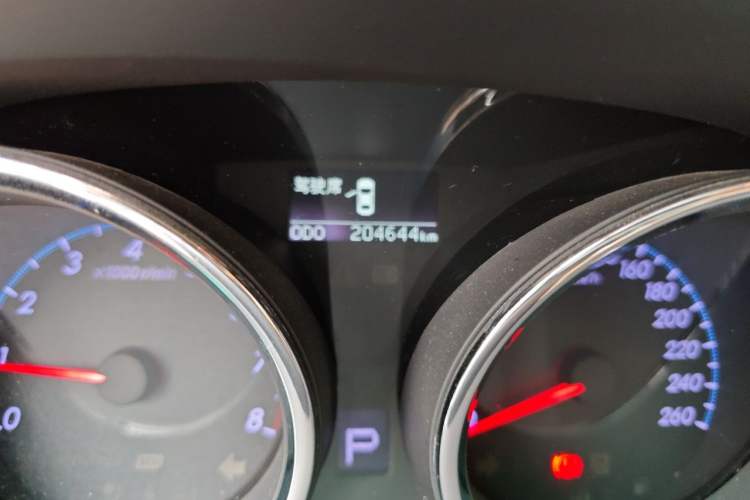 Used Toyota Reiz 2010 2.5S Fengdu Jinghua Edition Odometer Close Up