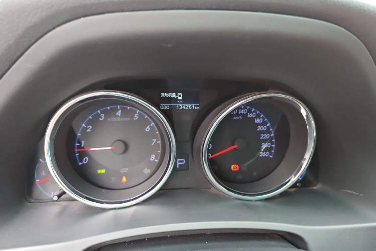 Used Toyota Reiz 2010 2.5V Fengdu Elite Edition Odometer Close Up
