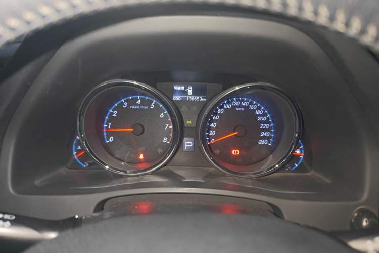 Used Toyota Reiz 2010 2.5V Fashion Elite Edition Odometer Close Up