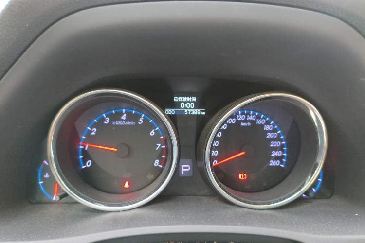 Used Toyota Reiz 2010 2.5S Fengdu Jinghua Edition Odometer Close Up