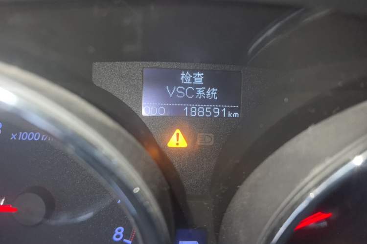 Used Toyota Reiz 2010 2.5V Fengdu Elite Edition Odometer Close Up