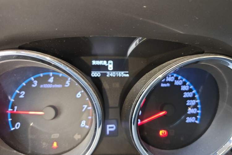 Used Toyota Reiz 2010 2.5S Fengdu Jinghua Edition Odometer Close Up