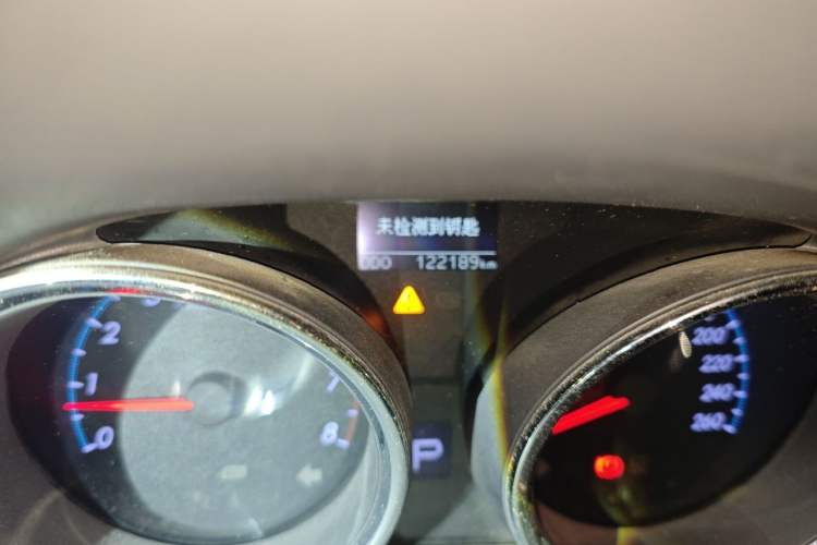 Used Toyota Reiz 2010 2.5V Fengdu Elite Edition Odometer Close Up