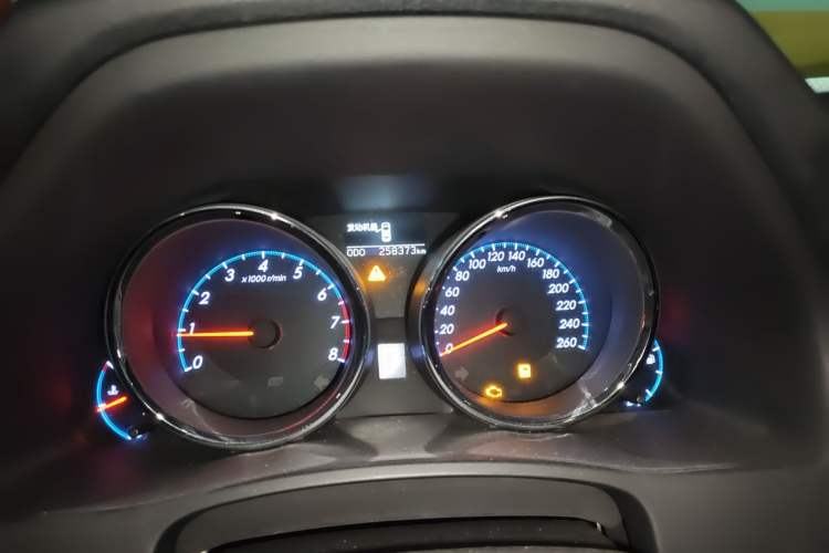 Used Toyota Reiz 2010 2.5V Fengdu Elite Edition Odometer Close Up