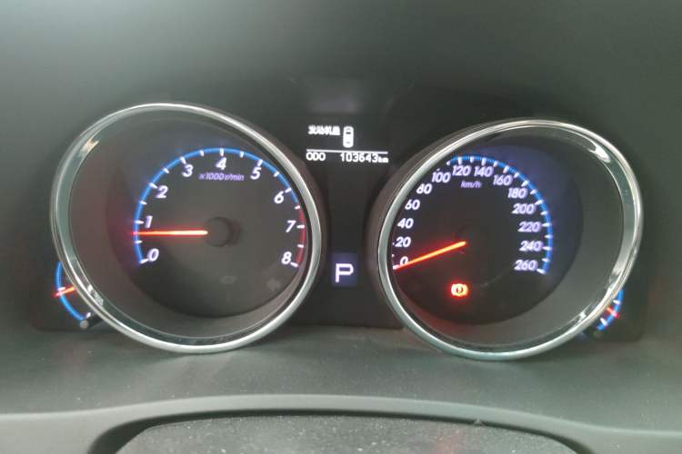 Used Toyota Reiz 2012 2.5V Fengdu Elite Stylish Edition Instrument Cluster