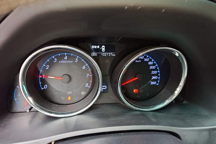 Used Toyota Reiz 2012 2.5V Fengdu Elite Stylish Edition Odometer Close Up