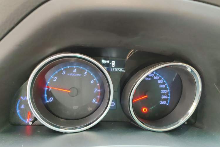 Used Toyota Reiz 2012 2.5V Fengdu Elite Stylish Edition Odometer Close Up