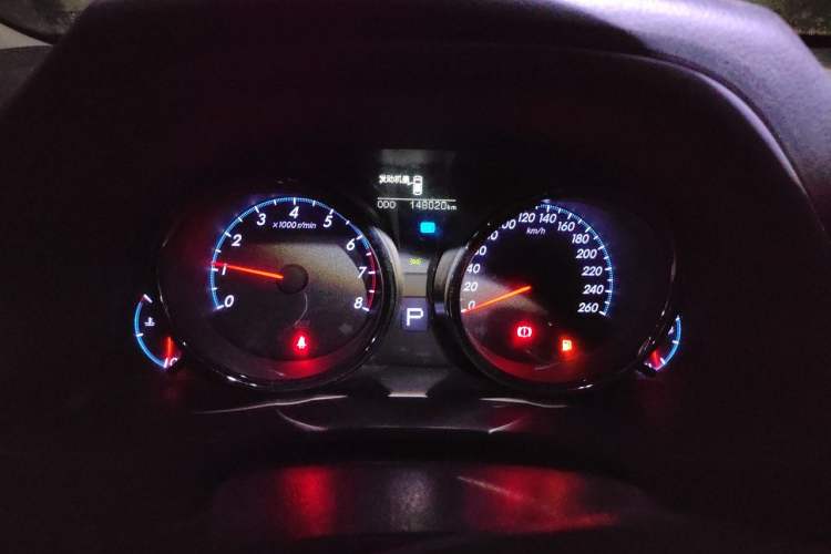 Used Toyota Reiz 2012 2.5V Fengdu Elite Stylish Edition Odometer Close Up