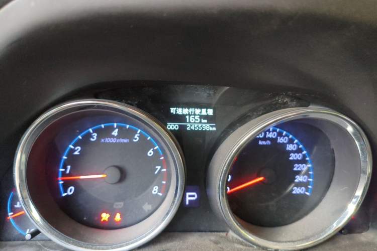 Used Toyota Reiz 2012 2.5V Fengdu Elite Stylish Edition Odometer Close Up