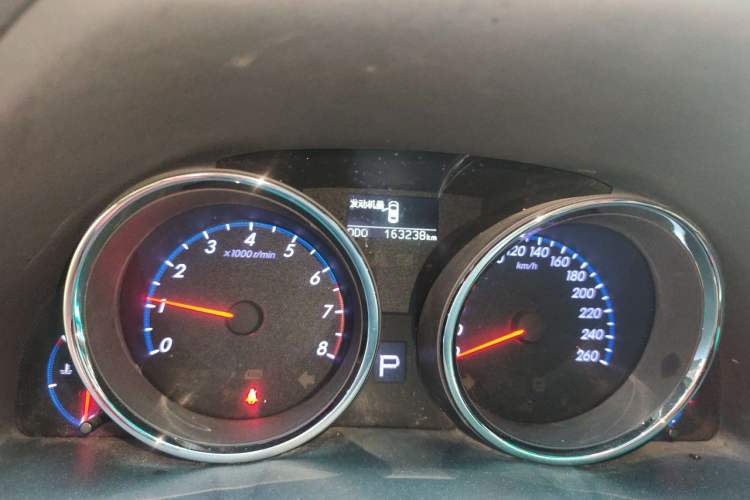 Used Toyota Reiz 2012 2.5V Fengdu Elite Stylish Edition Odometer Close Up