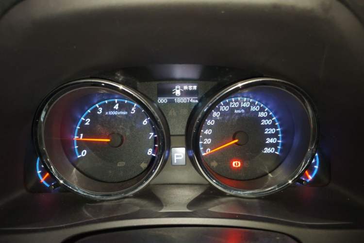 Used Toyota Reiz 2012 2.5V Fengdu Elite Stylish Edition Odometer Close Up