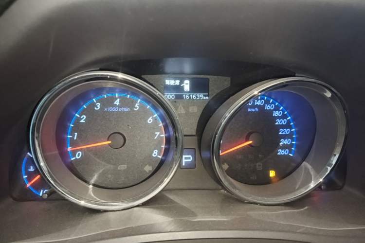 Used Toyota Reiz 2012 2.5V Fengdu Elite Stylish Edition Odometer Close Up
