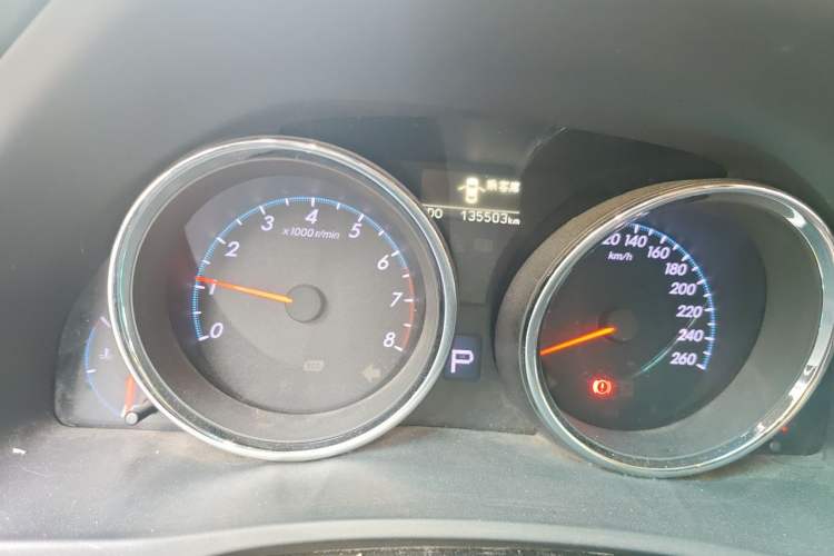 Used Toyota Reiz 2012 2.5V Fengdu Elite Stylish Edition Odometer Close Up