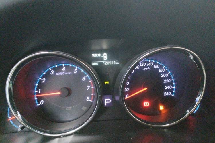 Used Toyota Reiz 2012 2.5V Fengdu Elite Stylish Edition Odometer Close Up