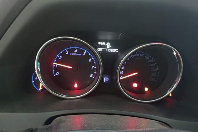 Used Toyota Reiz 2012 2.5V Fengdu Elite Stylish Edition Odometer Close Up