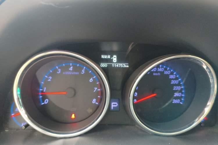 Used Toyota Reiz 2012 2.5V Fengdu Elite Stylish Edition Odometer Close Up