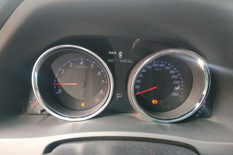Used Toyota Reiz 2012 2.5V Fengdu Elite Stylish Edition Odometer Close Up