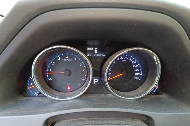 Used Toyota Reiz 2012 2.5V Fengdu Elite Stylish Edition Odometer Close Up