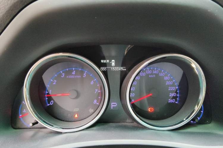 Used Toyota Reiz 2012 2.5V Fengdu Elite Stylish Edition Odometer Close Up