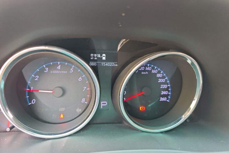 Used Toyota Reiz 2012 2.5V Fengdu Elite Stylish Edition Odometer Close Up