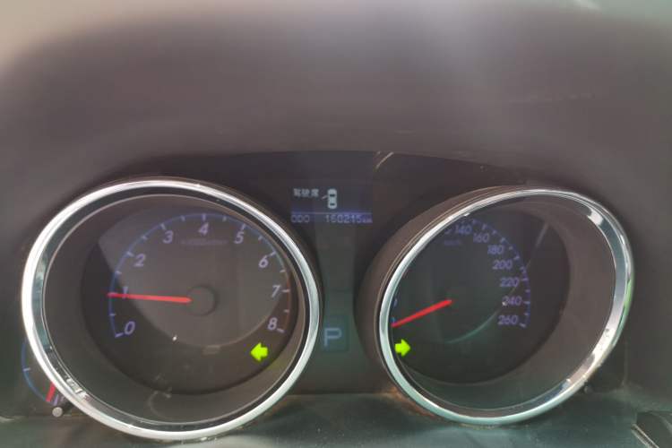 Used Toyota Reiz 2012 2.5V Fengdu Elite Stylish Edition Odometer Close Up