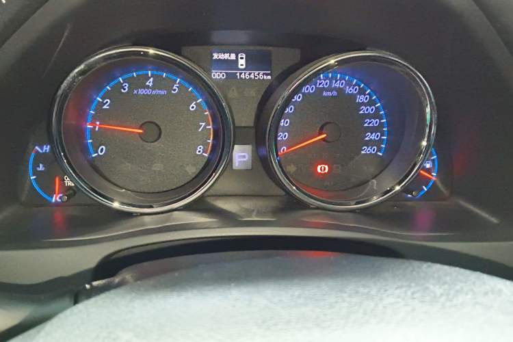 Used Toyota Reiz 2012 2.5V Fengdu Elite Stylish Edition Odometer Close Up
