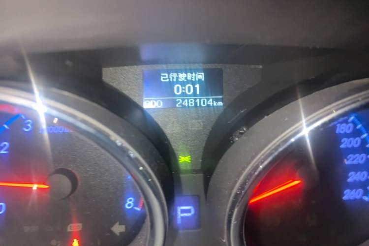 Used Toyota Reiz 2012 2.5V Fengdu Elite Stylish Edition Odometer Close Up