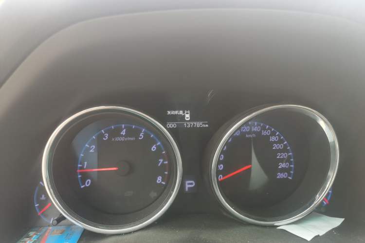 Used Toyota Reiz 2012 2.5V Fengdu Elite Stylish Edition Odometer Close Up