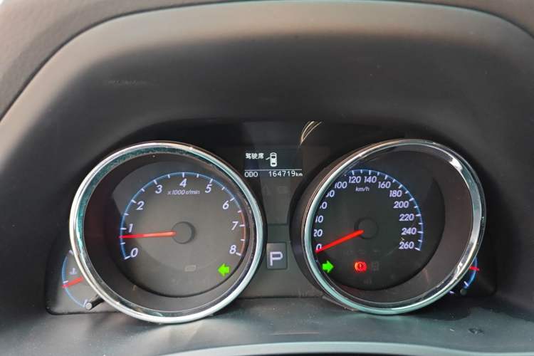 Used Toyota Reiz 2012 2.5V Fengdu Elite Stylish Edition Odometer Close Up