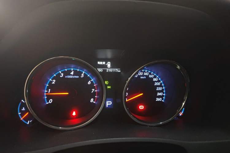Used Toyota Reiz 2012 2.5V Fengdu Elite Stylish Edition Odometer Close Up
