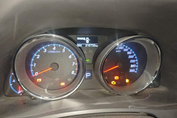 Used Toyota Reiz 2012 2.5V Fengdu Elite Stylish Edition Odometer Close Up