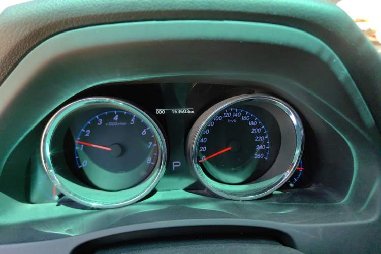 Used Toyota Reiz 2012 2.5V Fengdu Elite Stylish Edition Odometer Close Up