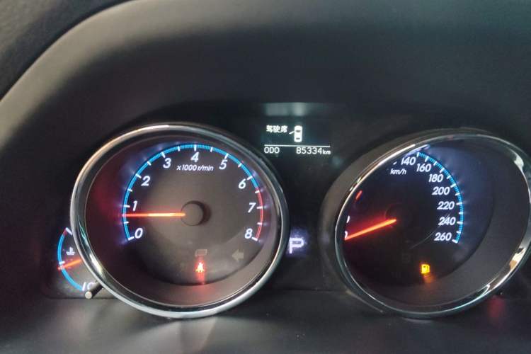 Used Toyota Reiz 2012 2.5V Fengdu Elite Stylish Edition Odometer Close Up