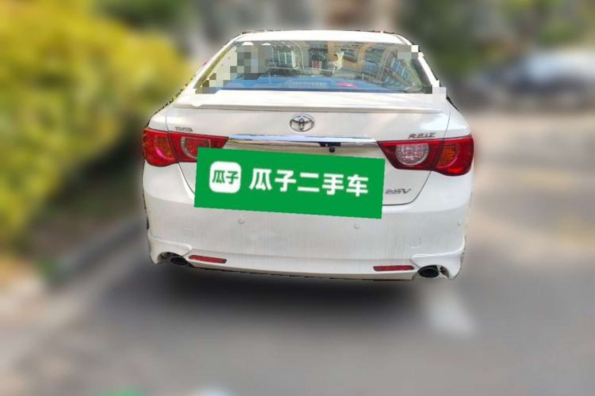 Used Toyota Reiz 2012 2.5V Fengdu Elite Stylish Edition Rear