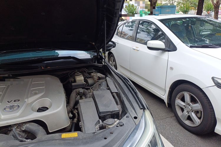 Used Toyota Reiz 2013 2.5V Shangrui Edition Engine Bay Left