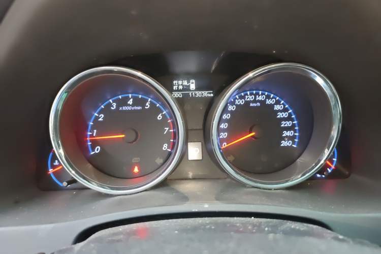 Used Toyota Reiz 2013 2.5V Elite Edition Instrument Cluster