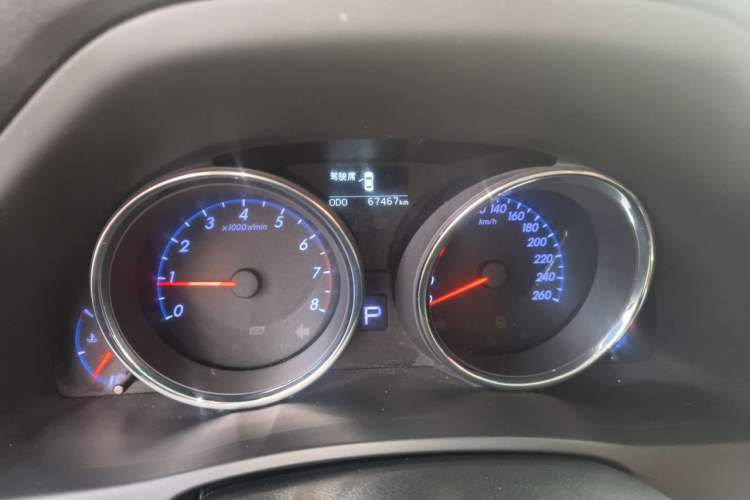 Used Toyota Reiz 2013 2.5V Shangrui Edition Odometer Close Up