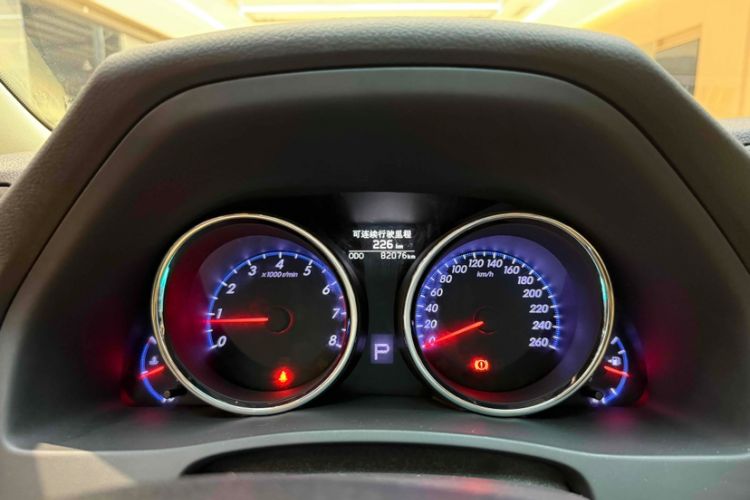 Used Toyota Reiz 2013 2.5V Shangrui Edition Odometer Close Up