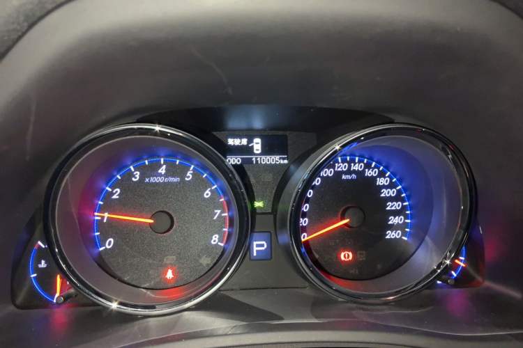 Used Toyota Reiz 2013 2.5V Shangrui Edition Odometer Close Up