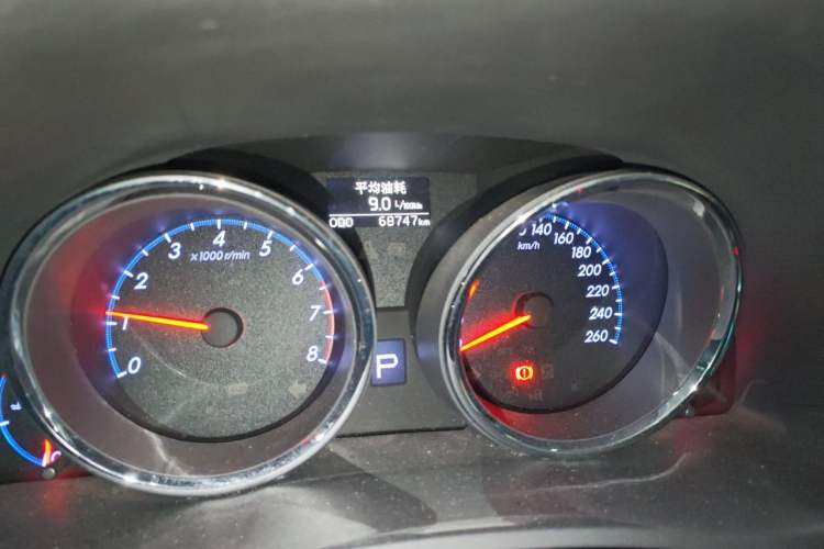 Used Toyota Reiz 2013 2.5V Shangrui Edition Odometer Close Up