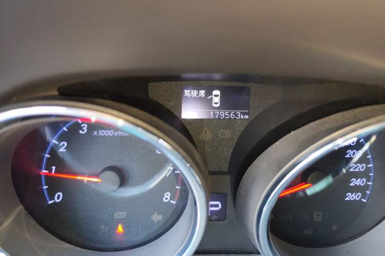 Used Toyota Reiz 2013 2.5V Elite Edition Odometer Close Up