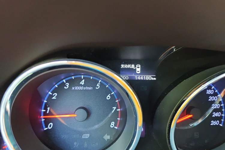 Used Toyota Reiz 2013 2.5V Shangrui Edition Odometer Close Up
