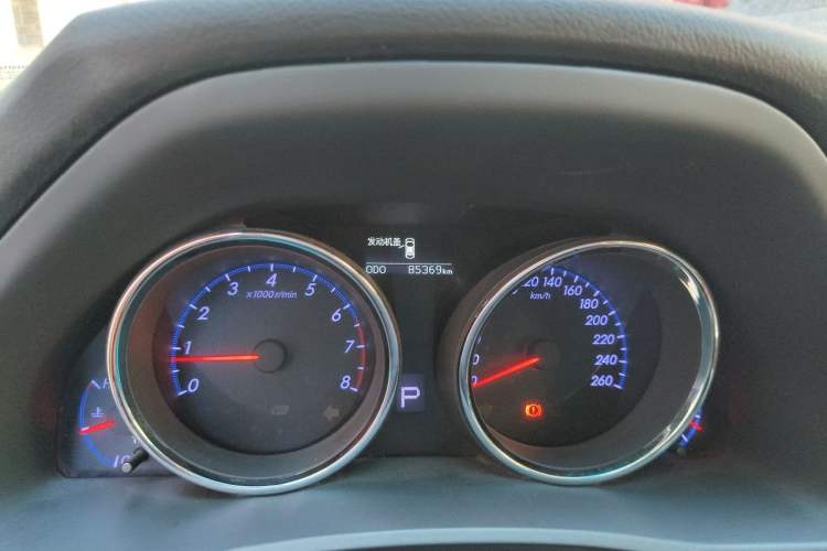Used Toyota Reiz 2013 2.5V Elite Edition Odometer Close Up