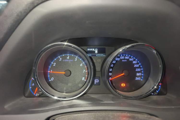 Used Toyota Reiz 2013 2.5V Elite Edition Odometer Close Up