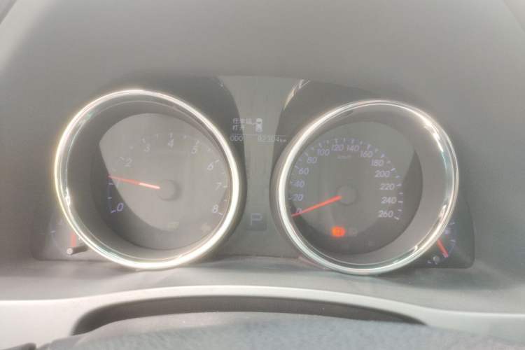 Used Toyota Reiz 2013 2.5V Shangrui Edition Odometer Close Up