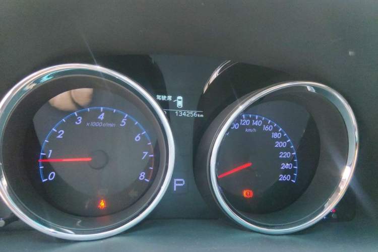 Used Toyota Reiz 2013 2.5V Elite Edition Odometer Close Up