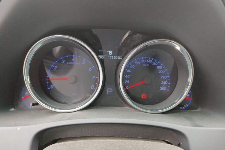 Used Toyota Reiz 2013 2.5V Shangrui Edition Odometer Close Up