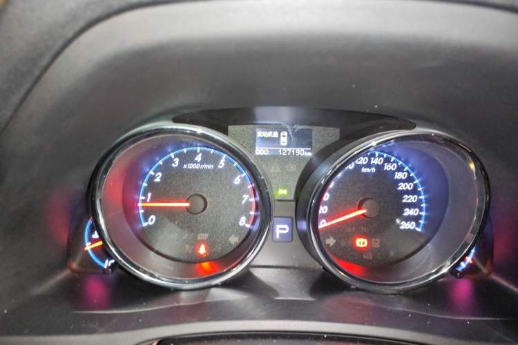 Used Toyota Reiz 2013 2.5V Shangrui Edition Odometer Close Up