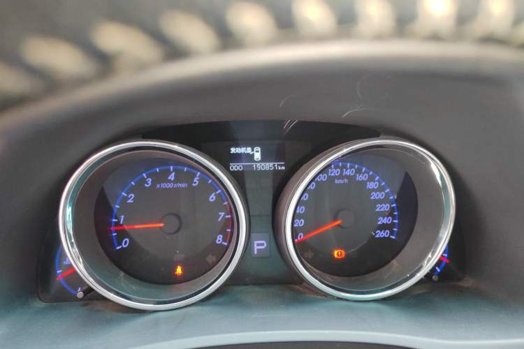 Used Toyota Reiz 2013 2.5V Elite Edition Odometer Close Up